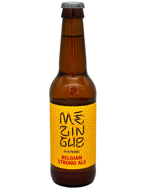 Forte Belge Artisanale – Belgian Strong Ale Mézingue 33 cl 1 Bière belge forte, Brassée artisanale, Bières locales, Brasserie La Baroude, bière de qualité France.