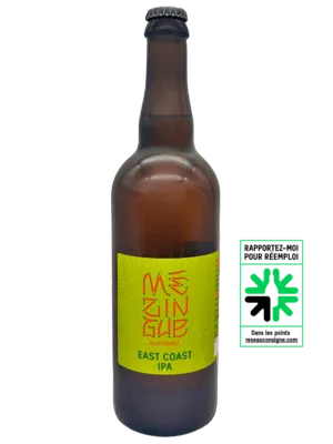 IPA Artisanale – East Coast IPA Mézingue 75 cl