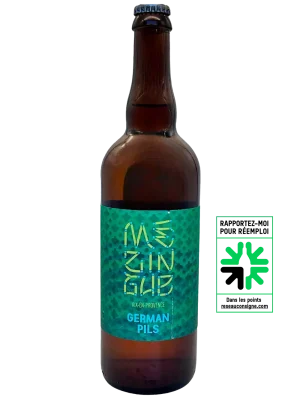Pils Allemande Artisanale – German Pils Mézingue 75 cl